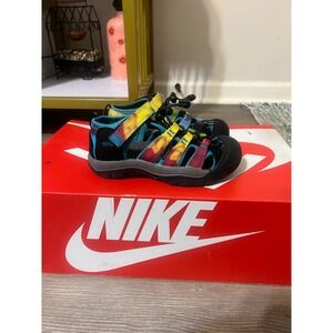 Keen Newport H2 Little Kids Rainbow Tie Dye 1018447 Size 12C